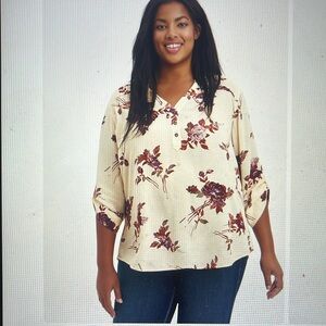 Torrid Harper Pullover Blouse - Size 3X